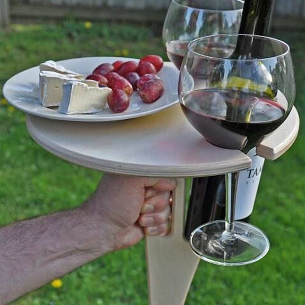 Foldable Wine Table