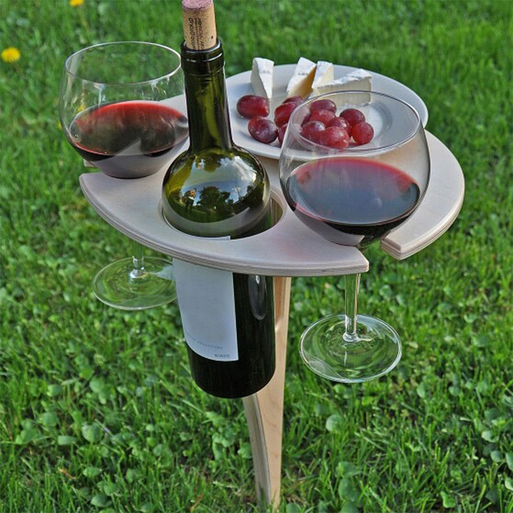 Foldable Wine Table