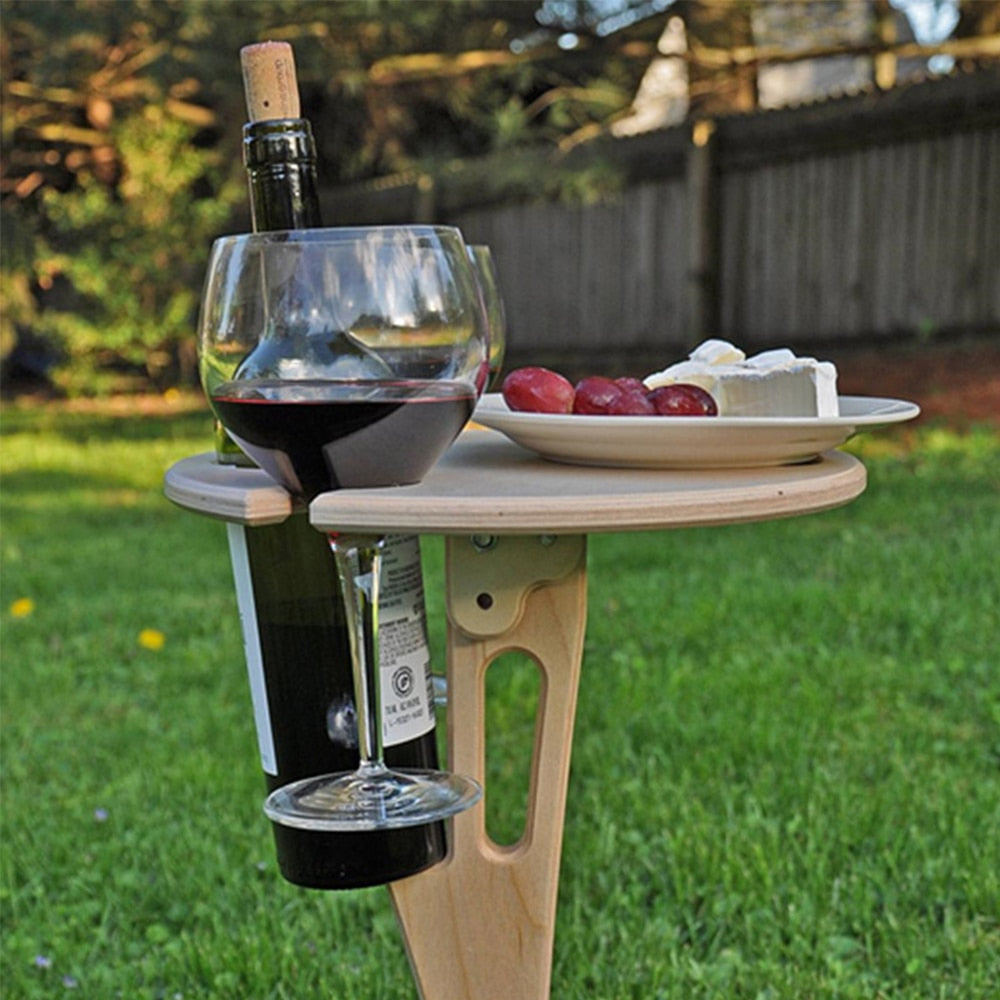 Foldable Wine Table